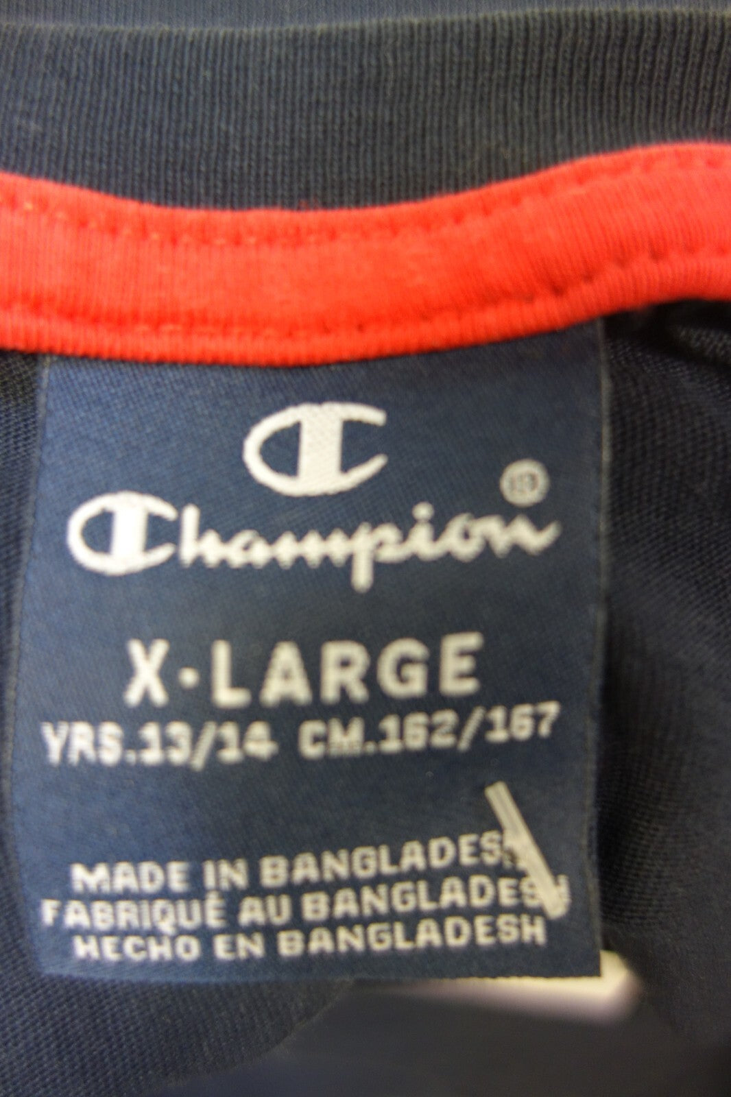 EK2627 Jungen Oberteil von Champion Größe 162/167 dunkelblau4
