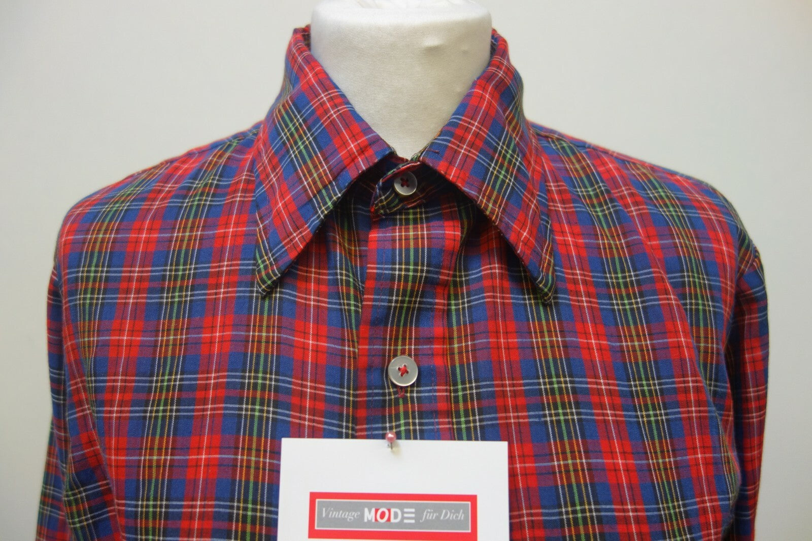 EK0035 Damen Bluse von Campus, kariert, Gr. L1