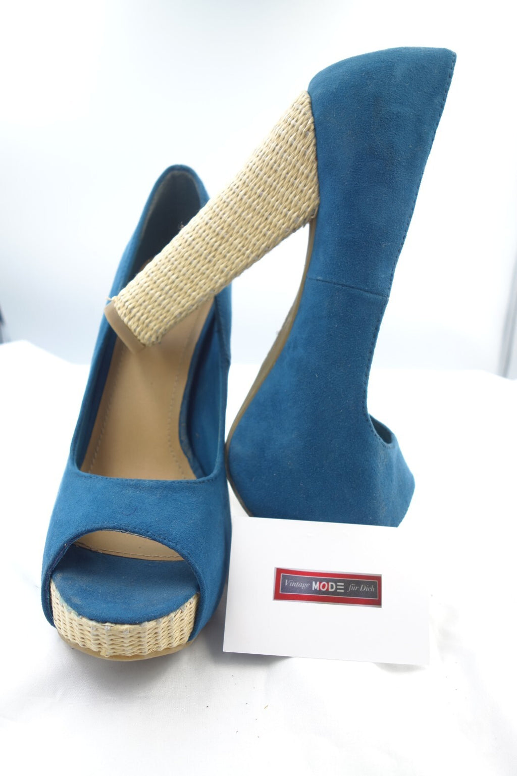 ES0043 Damen Pumps von Jennifer, blau, Gr. 380