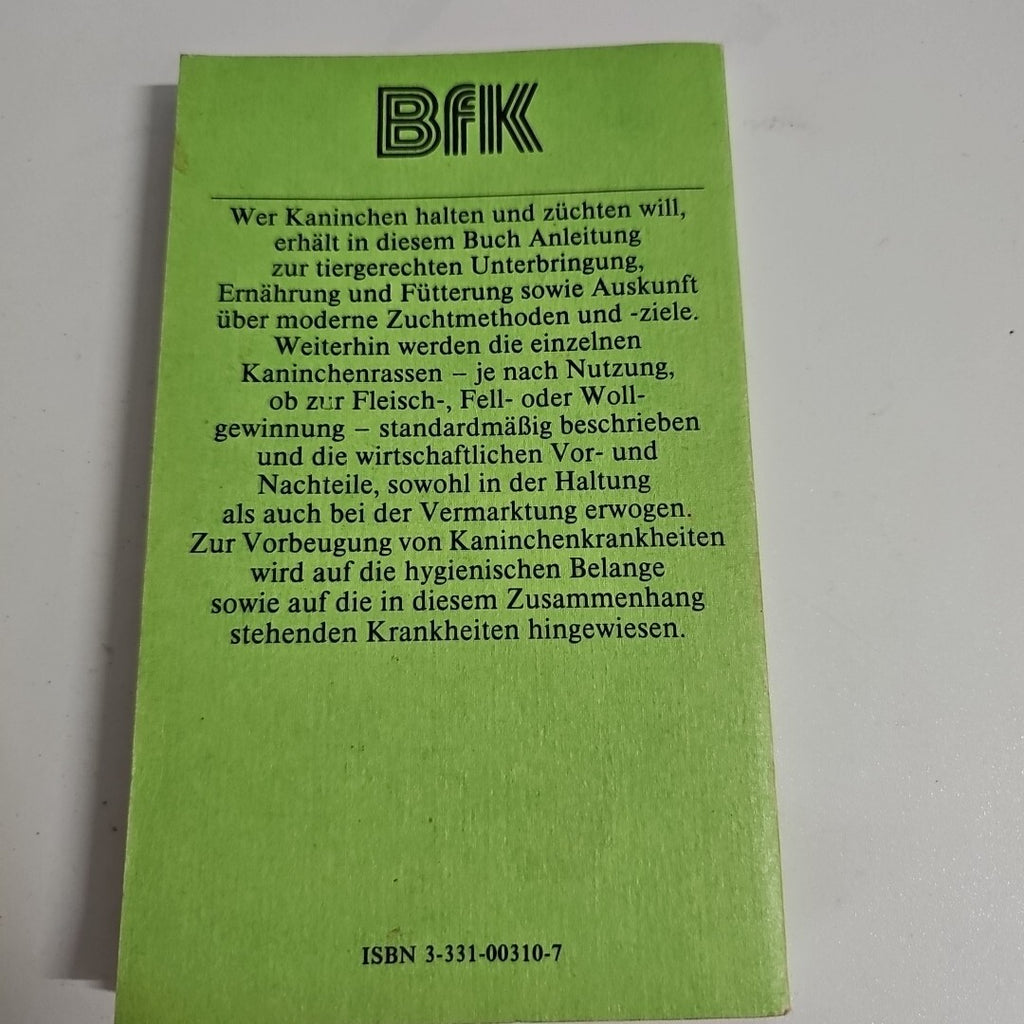 EB2149 BFK Kaninchen Buch1