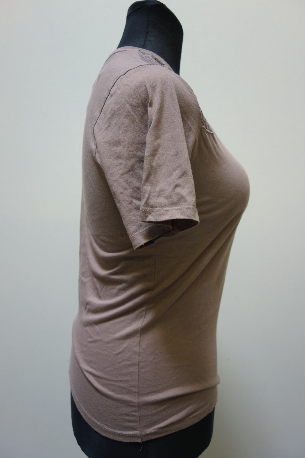 EK1939 Damen T-Shirt von asos, nude, Gr. 344