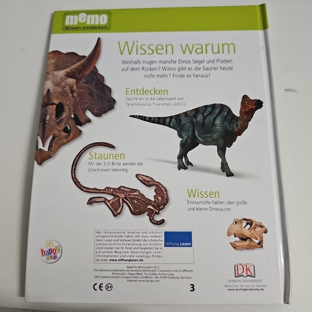EB1012 memo Wissen entdecken. Dinosaurier. Sonderausgabe 1