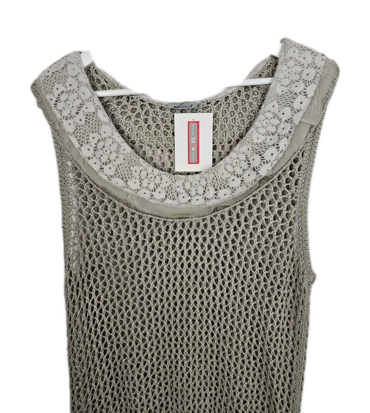 EK9686 Damen Trägershirt Luc, beige, Gr.XL1