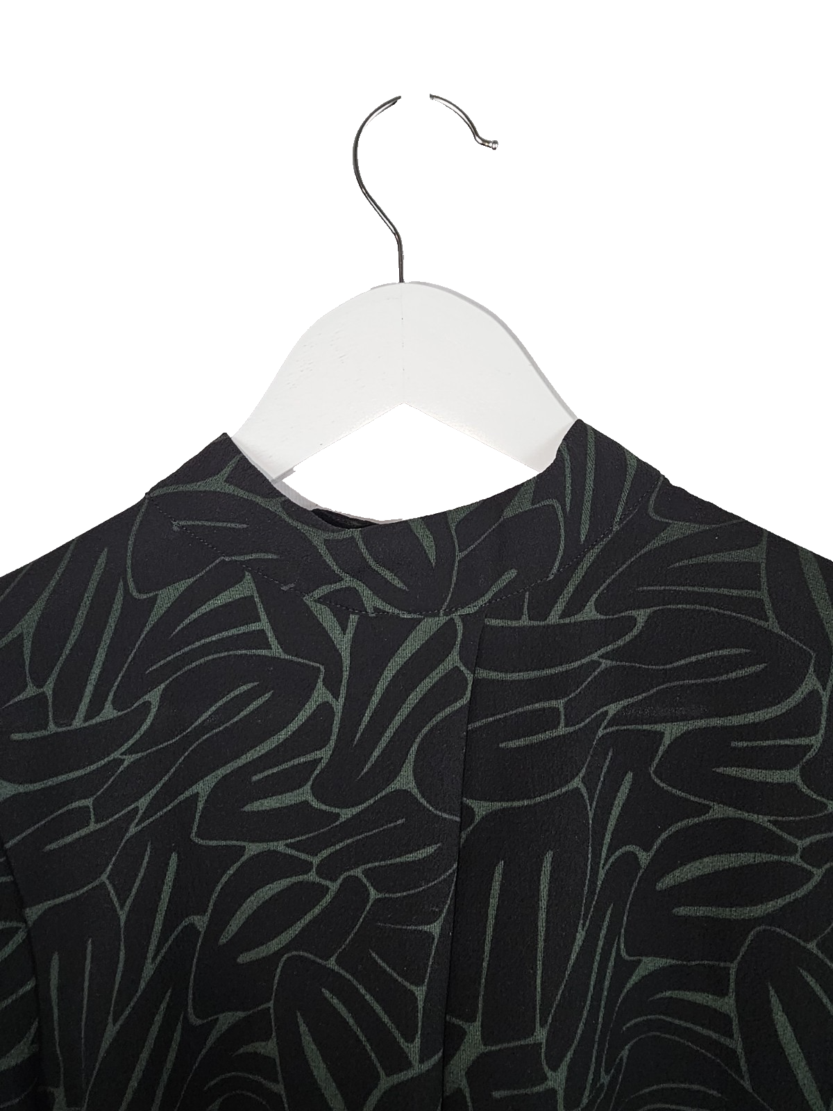 EK8057 Damen Bluse von Ichi, schwarz-grün, Gr.M3