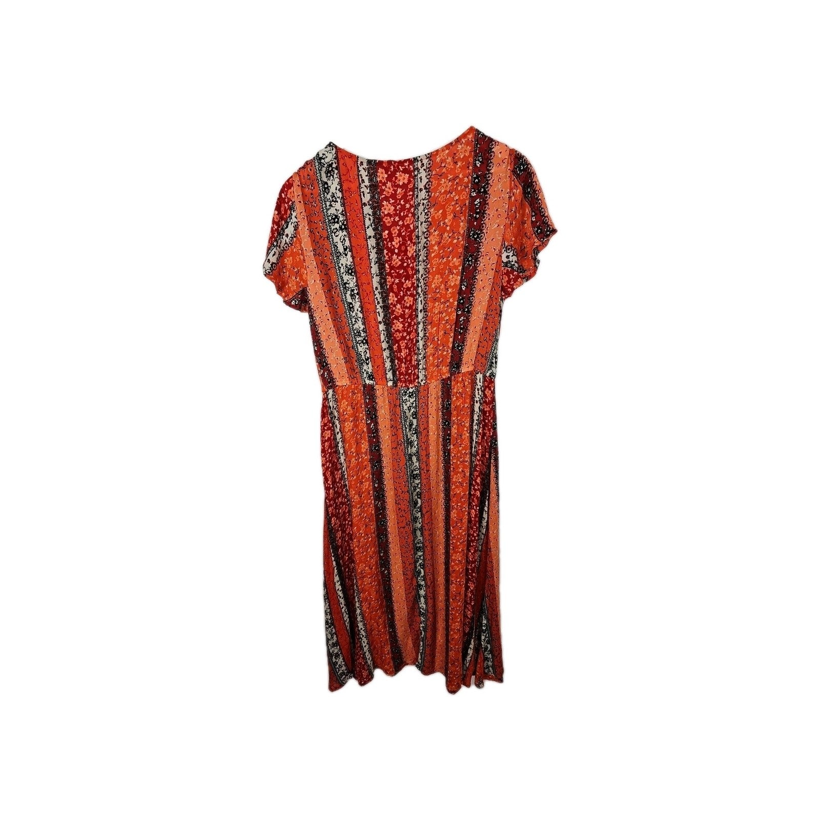 EK9135 Damenkleid Gina Gr.40 Orange2