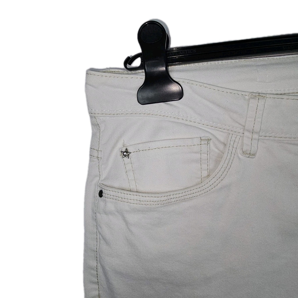 EK9859 Damen 3/4 Jeans von Jessica C&A, weiß, Gr.422