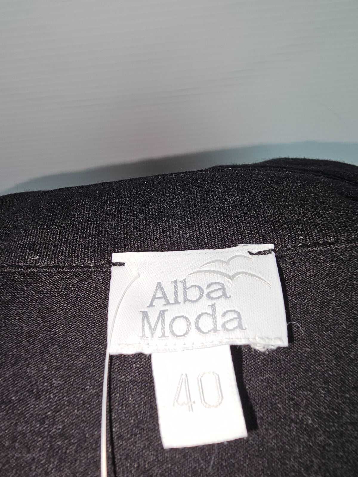 EK5573 Damen Langarmshirt von Alba Moda, schwarz, Gr.407