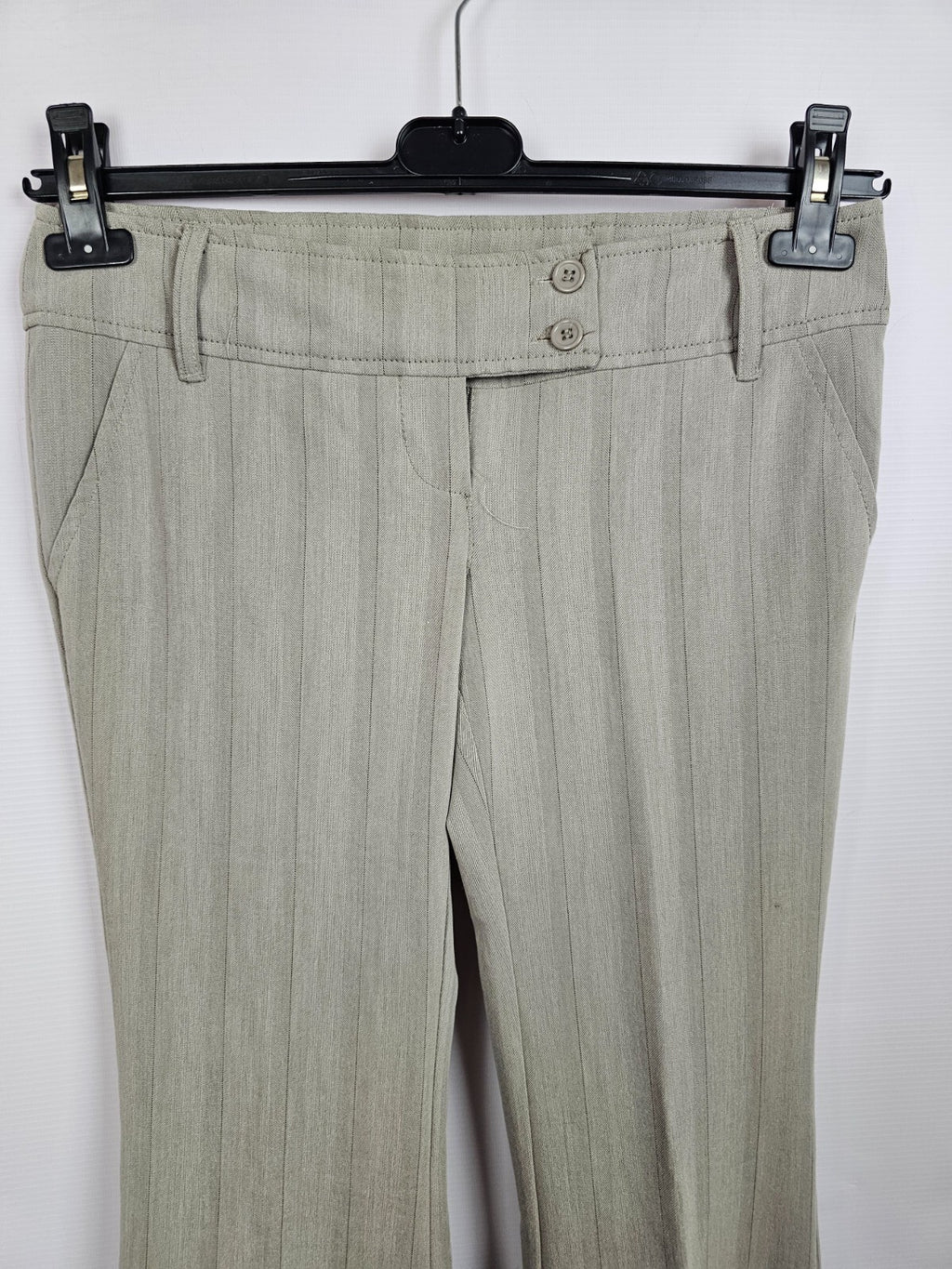 EK5439 Damen Anzughose von Tally Weijl, grau, Gr. XS Schlag Hose1