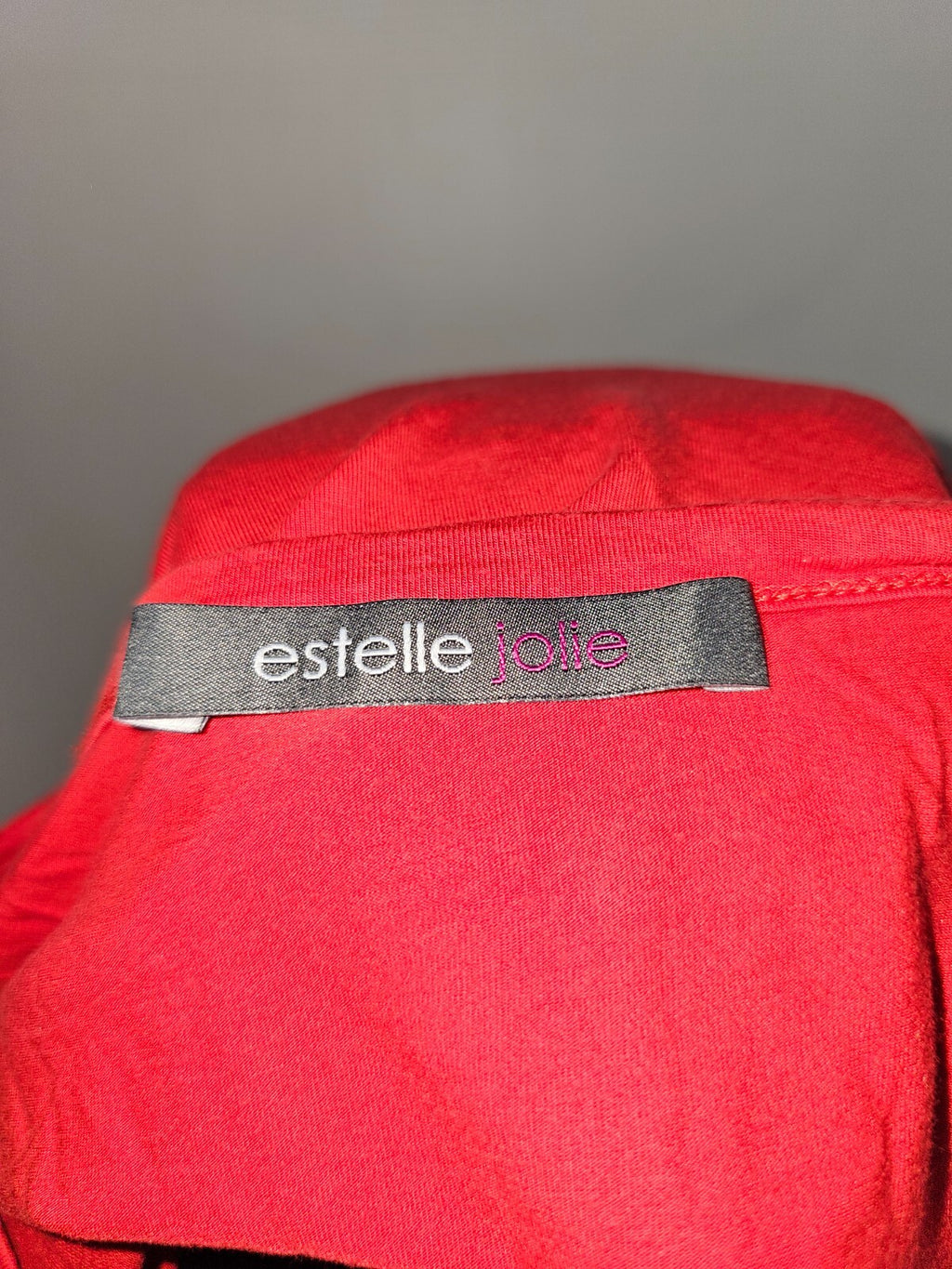 EK6506 Damen T-Shirt von Estelle Jolie, rot, Gr.424