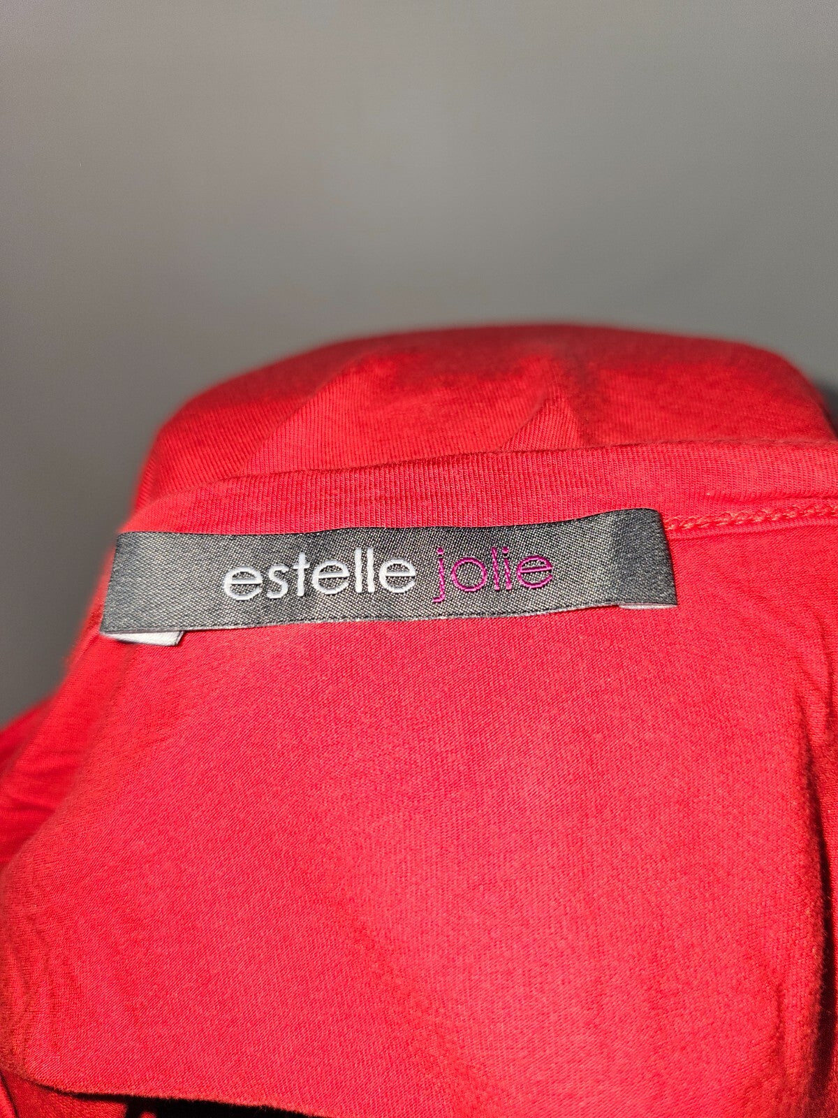 EK6506 Damen T-Shirt von Estelle Jolie, rot, Gr.424