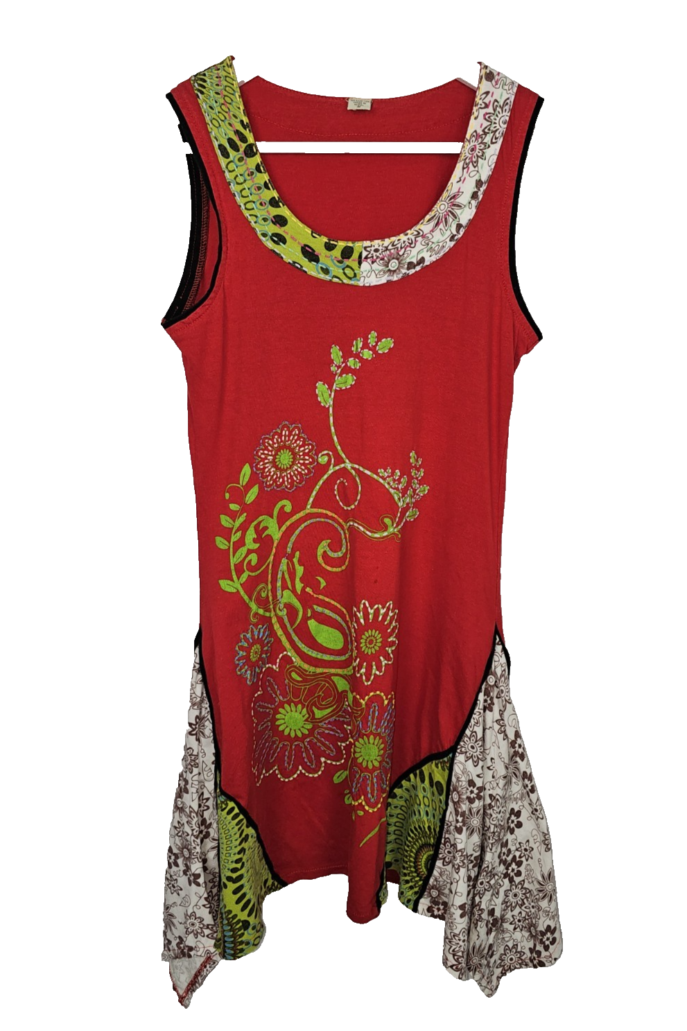 EK7962 Damen Kleid, rot, Gr.S0