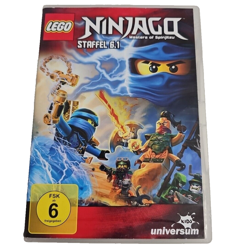 EB2447 LEGO Ninjago, Master of Sinjitzu, STAFFEL 6.1 (DVD) NEU0
