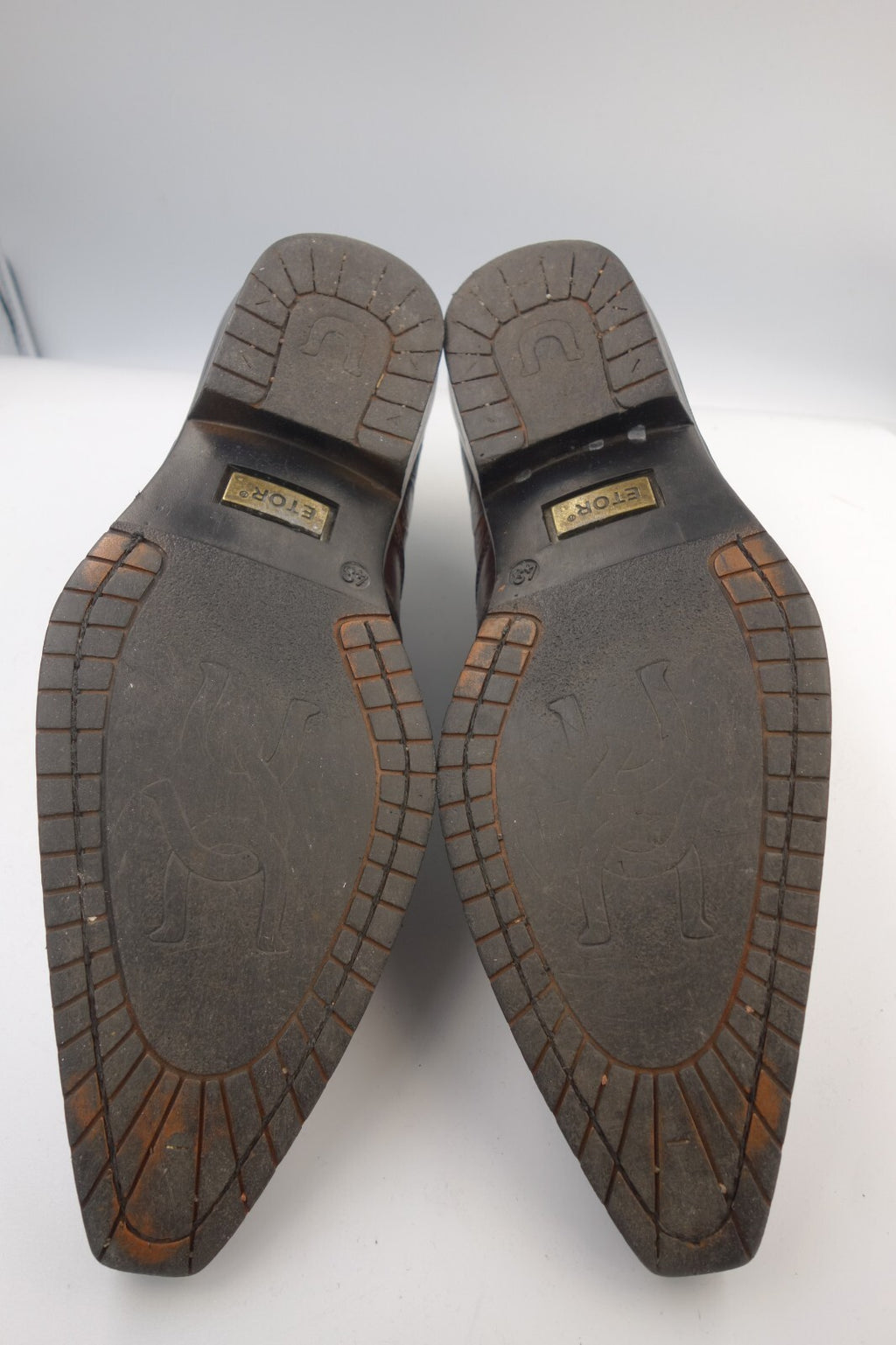 ES0013 Herren Schuhe von Etor, braun, Gr. 435