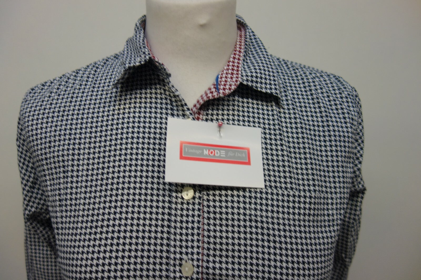 EK1402 Damen Bluse von Tommy Hilfiger, schwarz/weiß, Gr. 41