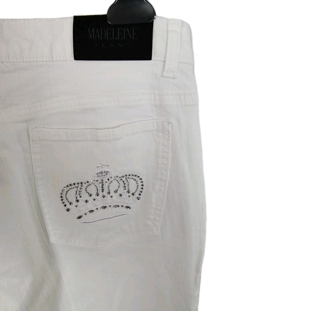 EK2826 Damen Jeans von Madeleine, Weiß, Gr. 464