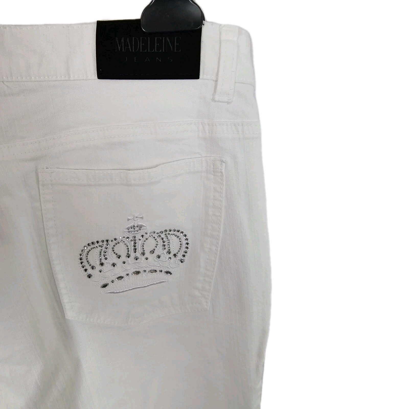 EK2826 Damen Jeans von Madeleine, Weiß, Gr. 464