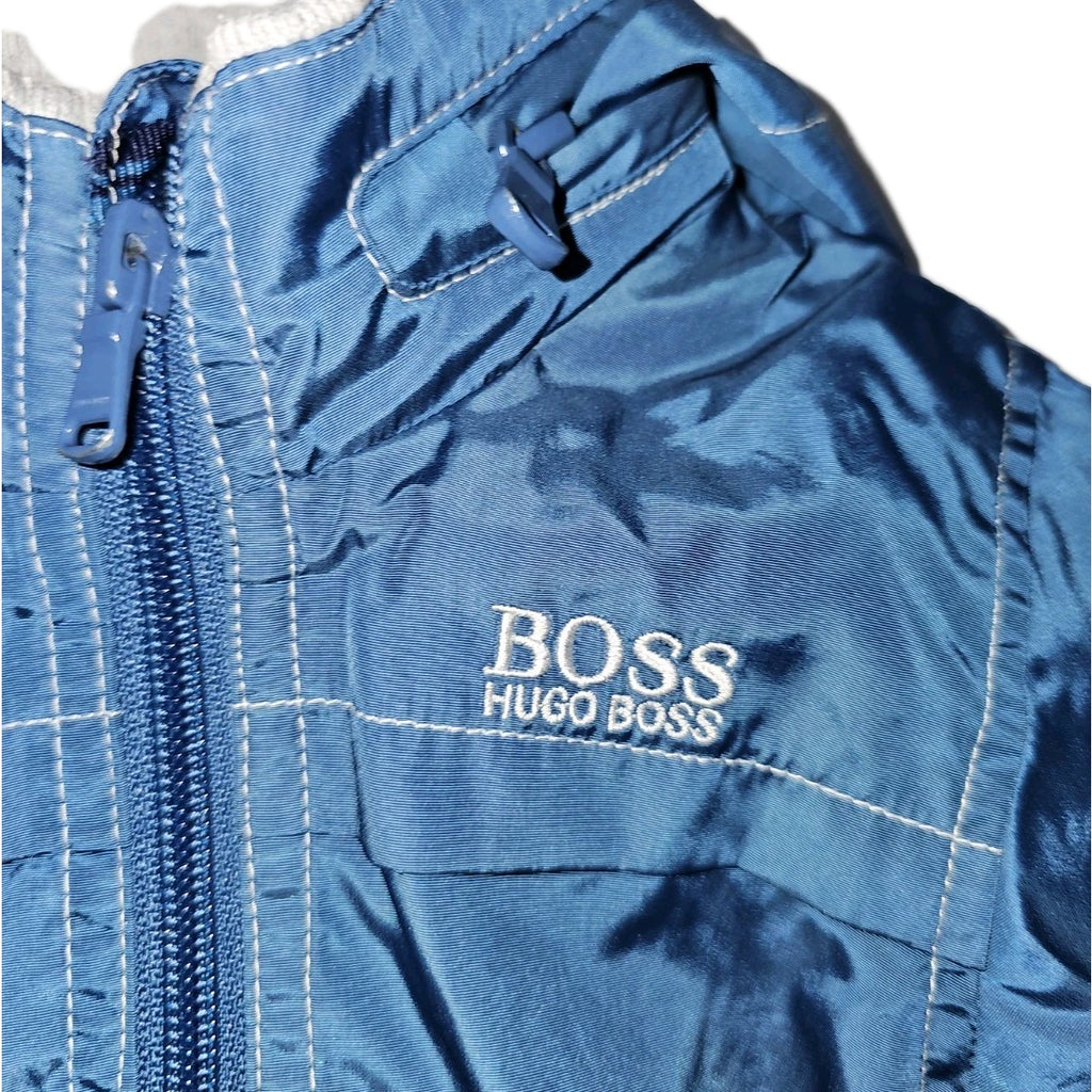 EK11094 Kinder Jacke von Hugo Boss, Blau, Gr. 711