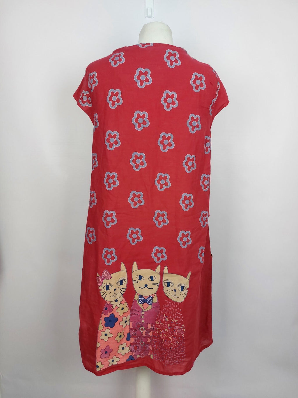 EK4322 Damen Kleid von Park Moda, rot, Gr. M3