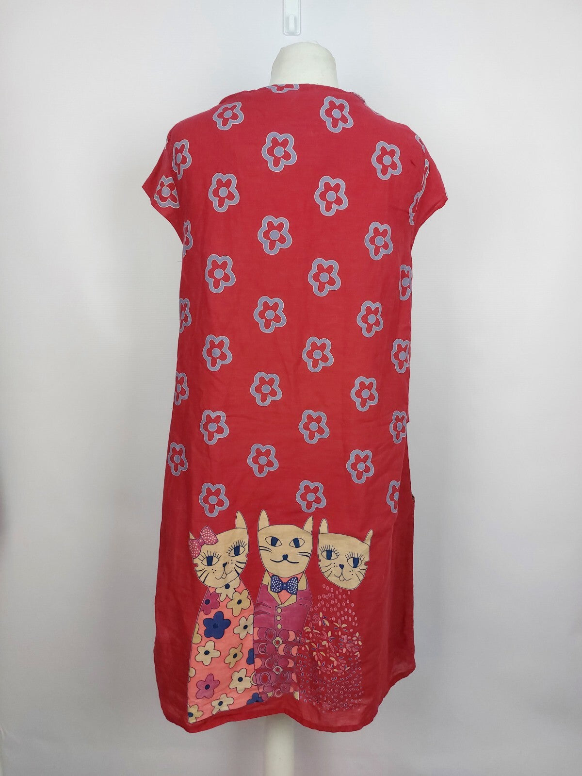 EK4322 Damen Kleid von Park Moda, rot, Gr. M3