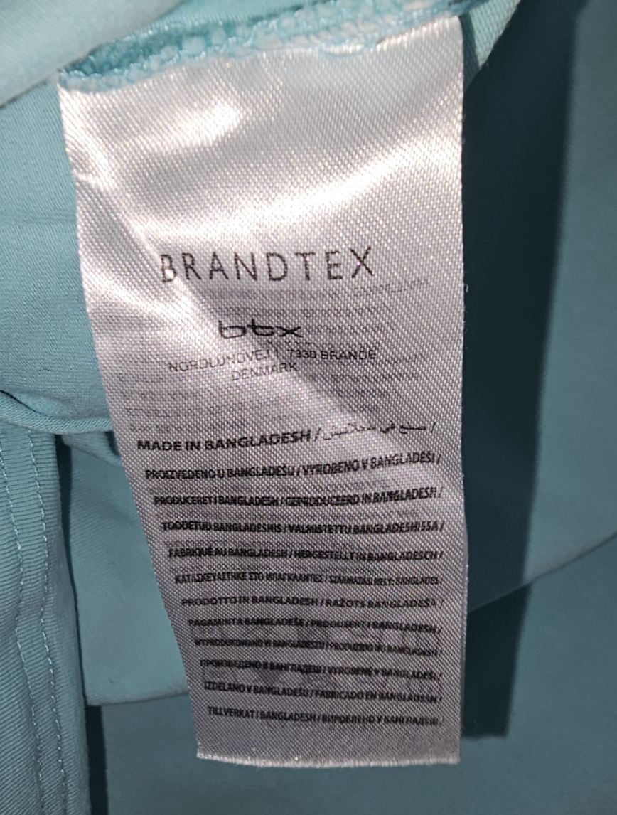 EK8647 Damen Tshirt von Brandtex, Türkis, Gr. 2XL4