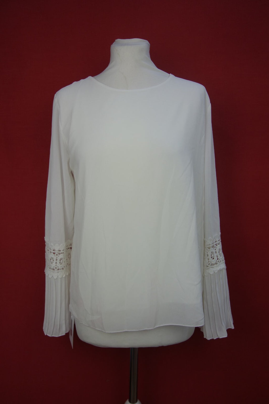 EK3929 Damen Bluse, weiß, Gr.M (nach Größentabelle)0