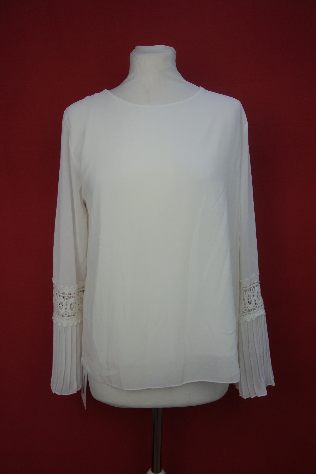 EK3929 Damen Bluse, weiß, Gr.M (nach Größentabelle)0