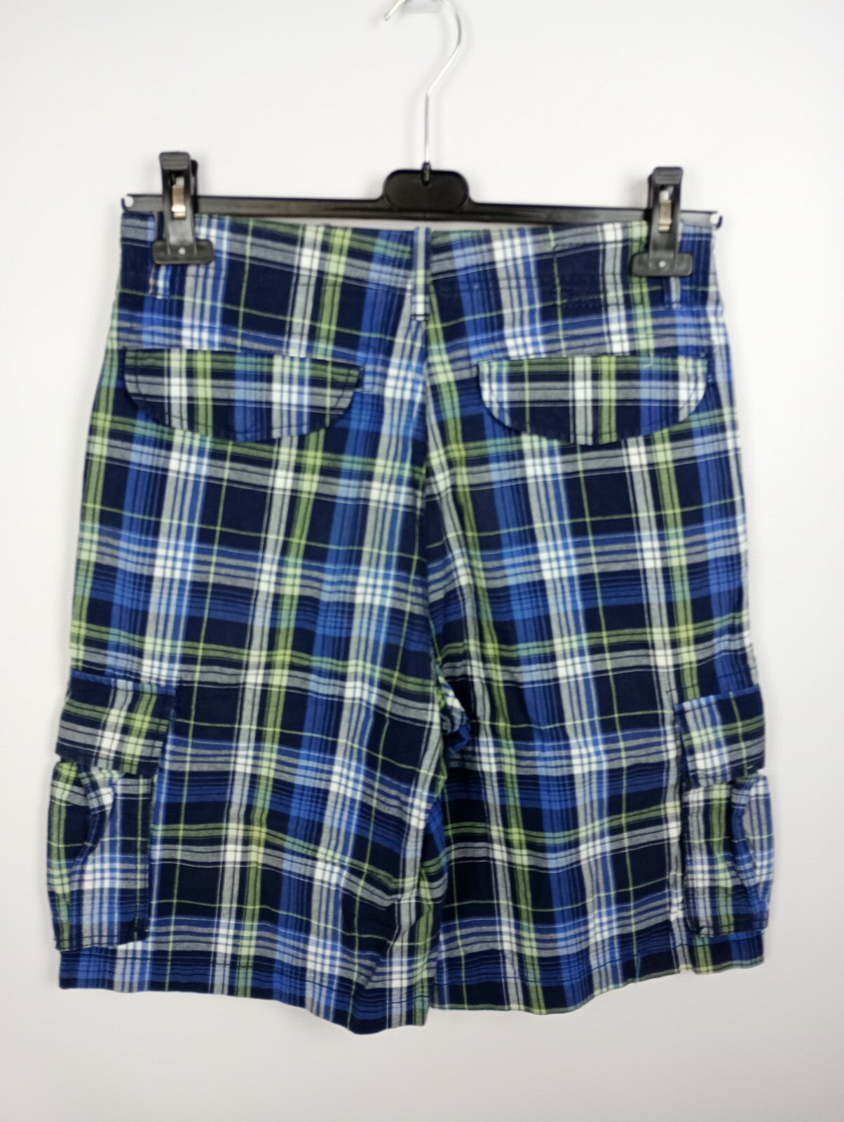 EK2643 Herren Shorts von Peckott, blau kariert, Gr. 316