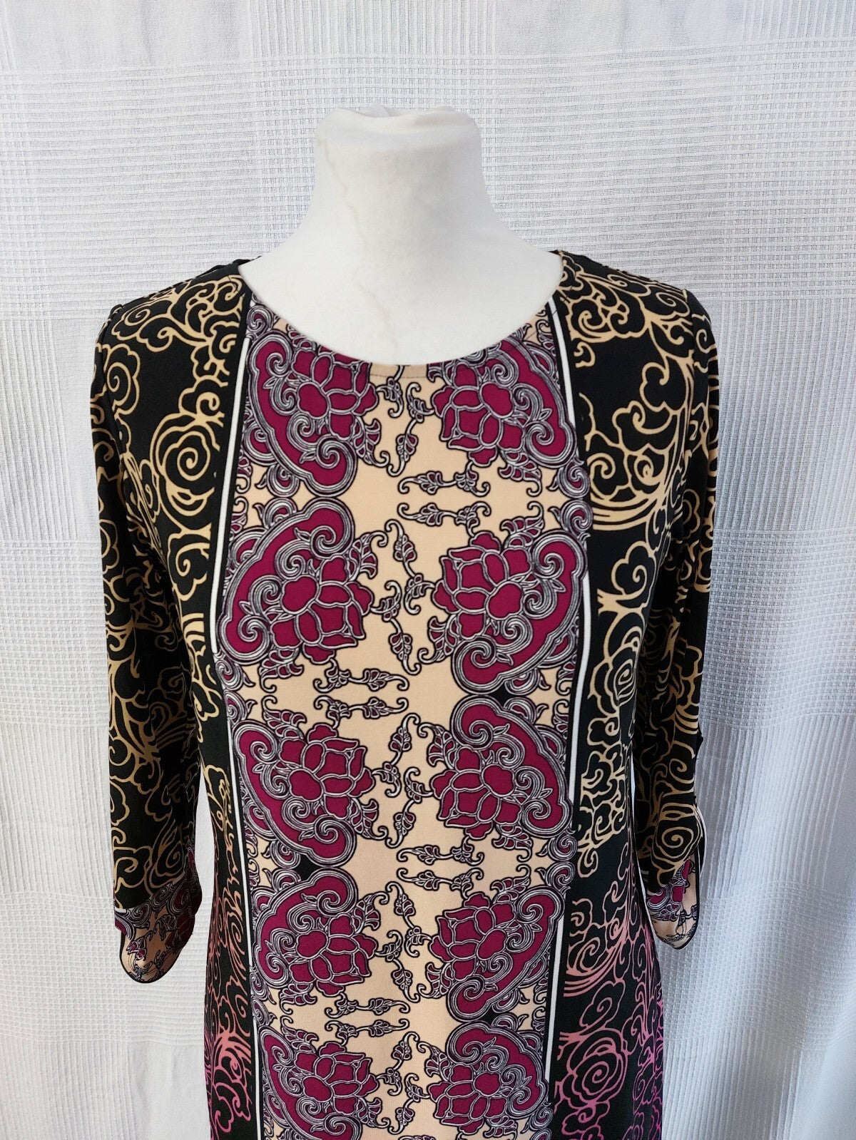 EK2765 Damen Kleid von London Times, mehrfarbig, Gr. 81