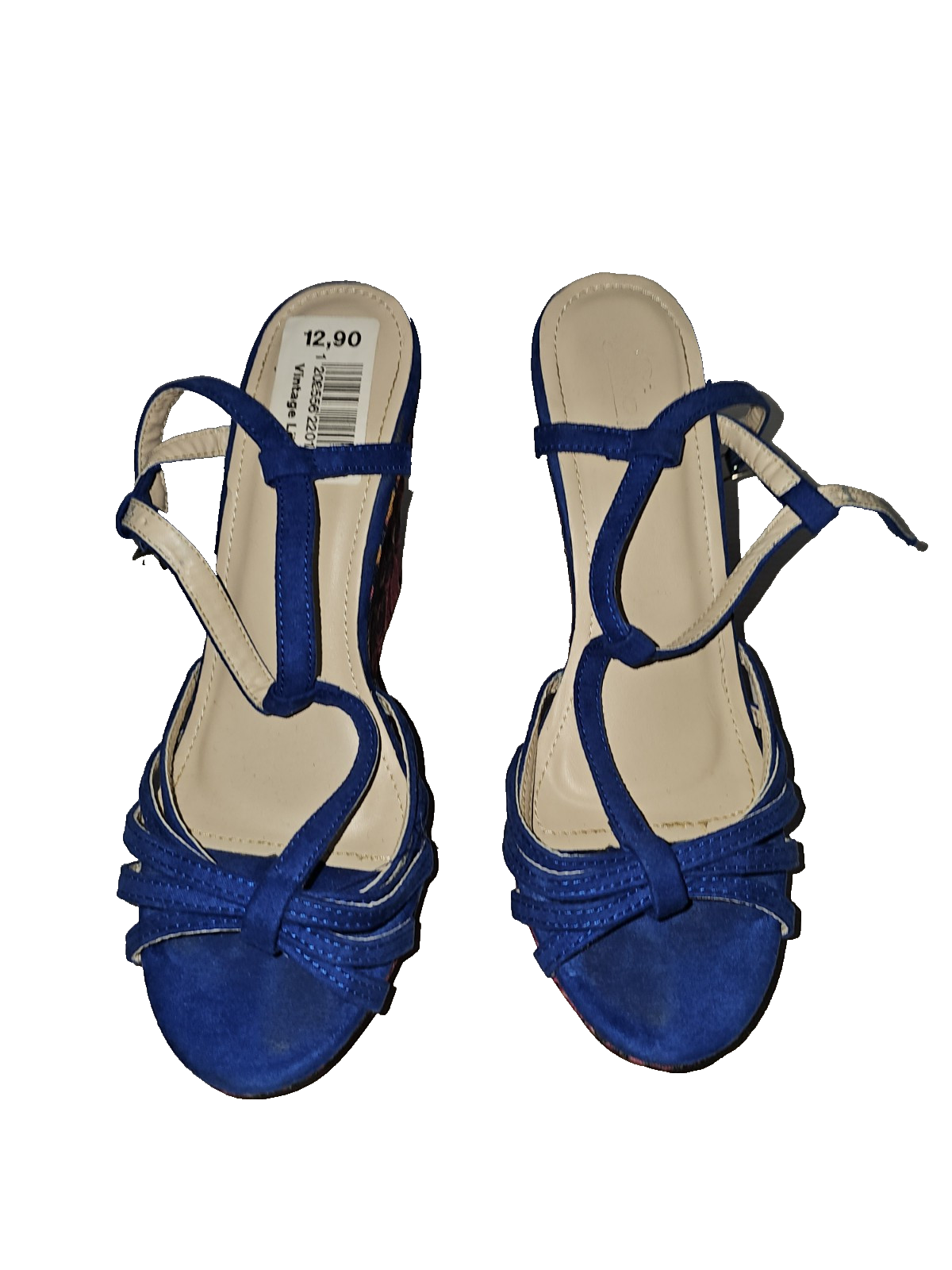 ES0730 Damen Sandale von Sofi, blau, Gr.391