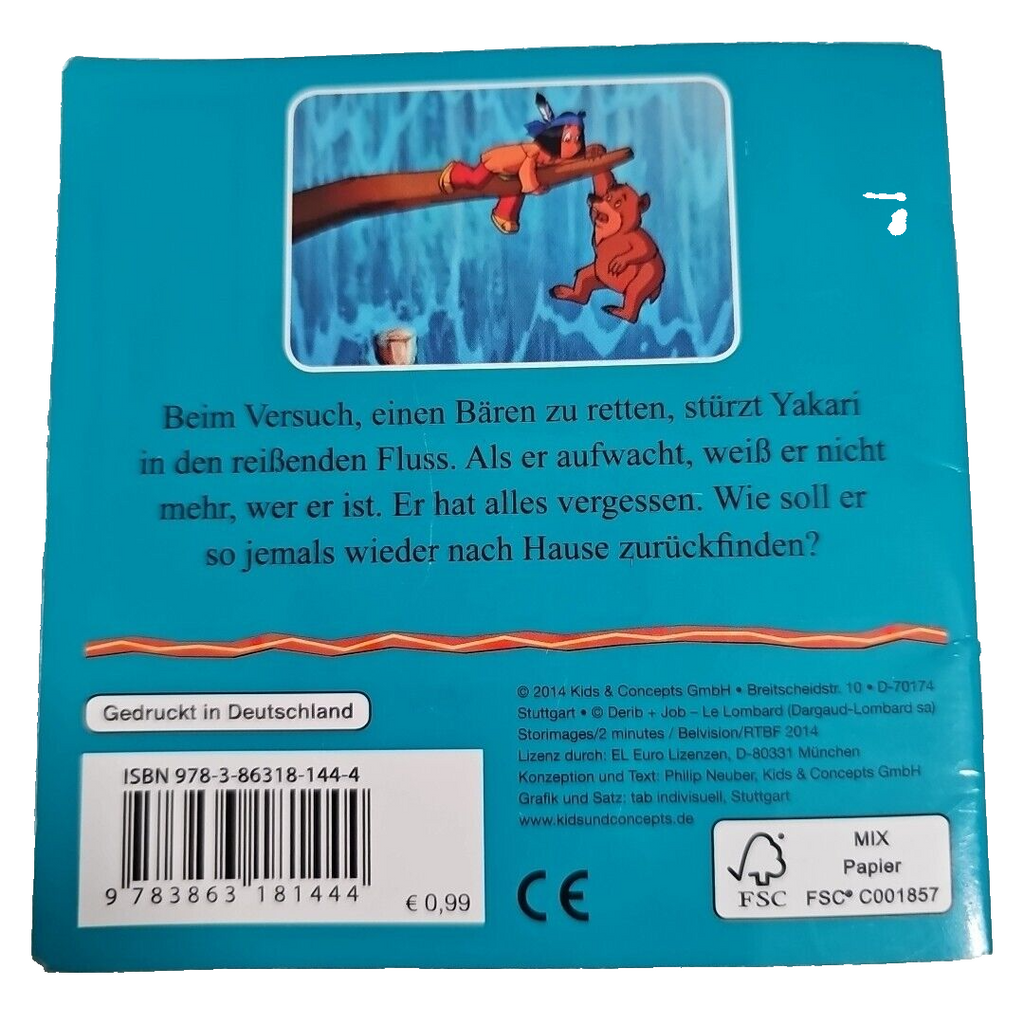 EB2459 Yakari - Der Fluss des Vergessens, Nach Derib + Job 1