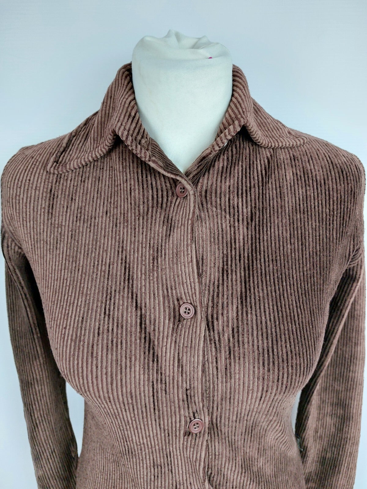 EK4529 Damen Bluse von Wrangler, braun, Gr.M1