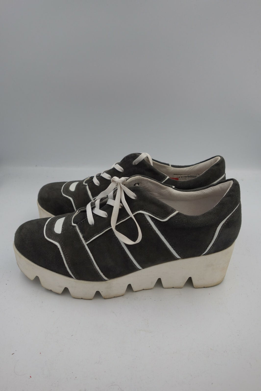 ES0040 Damen Schuhe mit Plateau von Gerry Weber, grau, Gr. 401