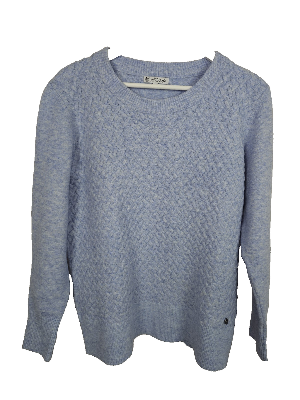 EK7733 Damen Pullover von hajo- Joy of Life, hellblau, Gr.400