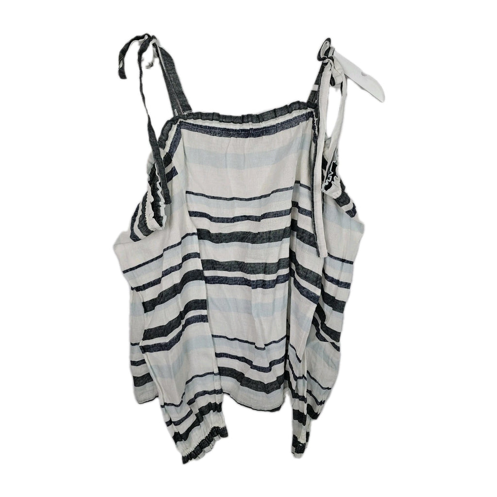 EK10256 Damen Bluse von Vero Moda, weiß-blau, Gr.M4