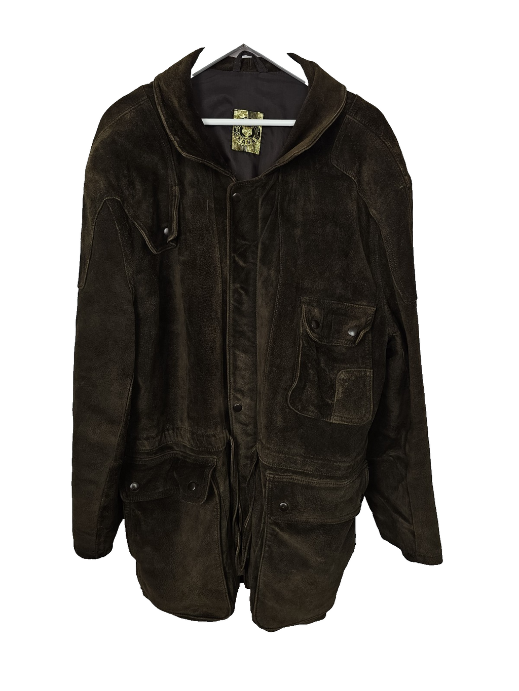 EK8682 Herren Lederjacke von Kara, Braun, Gr. Ca. XL0