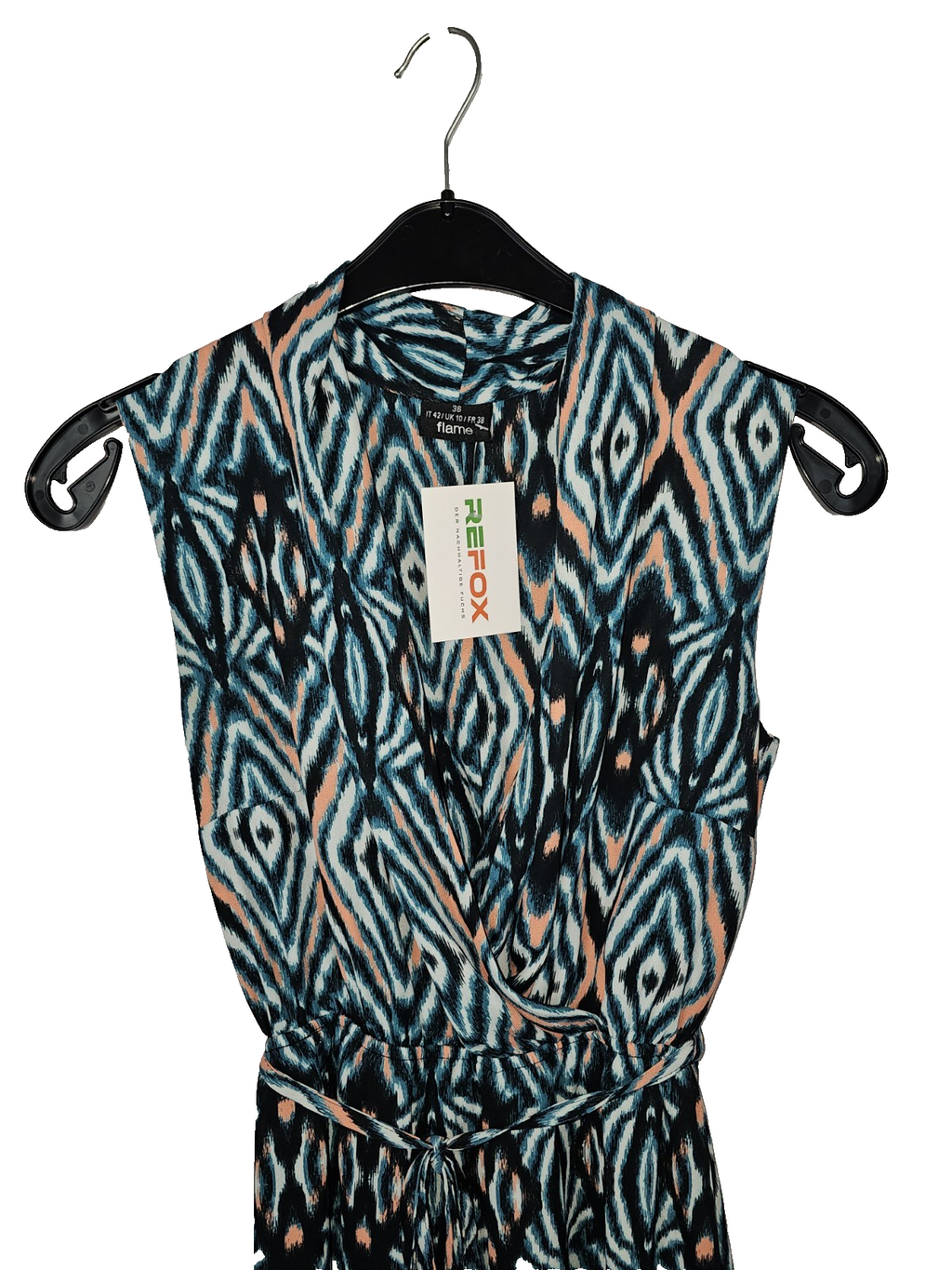 EK8483 Damen Kleid von Flame, Mehrfarbig,  Gr. 361