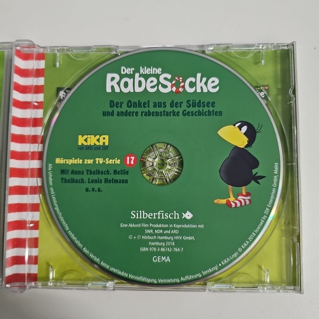 EB1009 Kleine Rabe Socke-Der Onkel aus der Südsee und andere rabenstarke Geschi.1