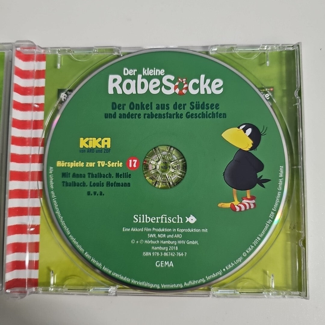 EB1009 Kleine Rabe Socke-Der Onkel aus der Südsee und andere rabenstarke Geschi.1