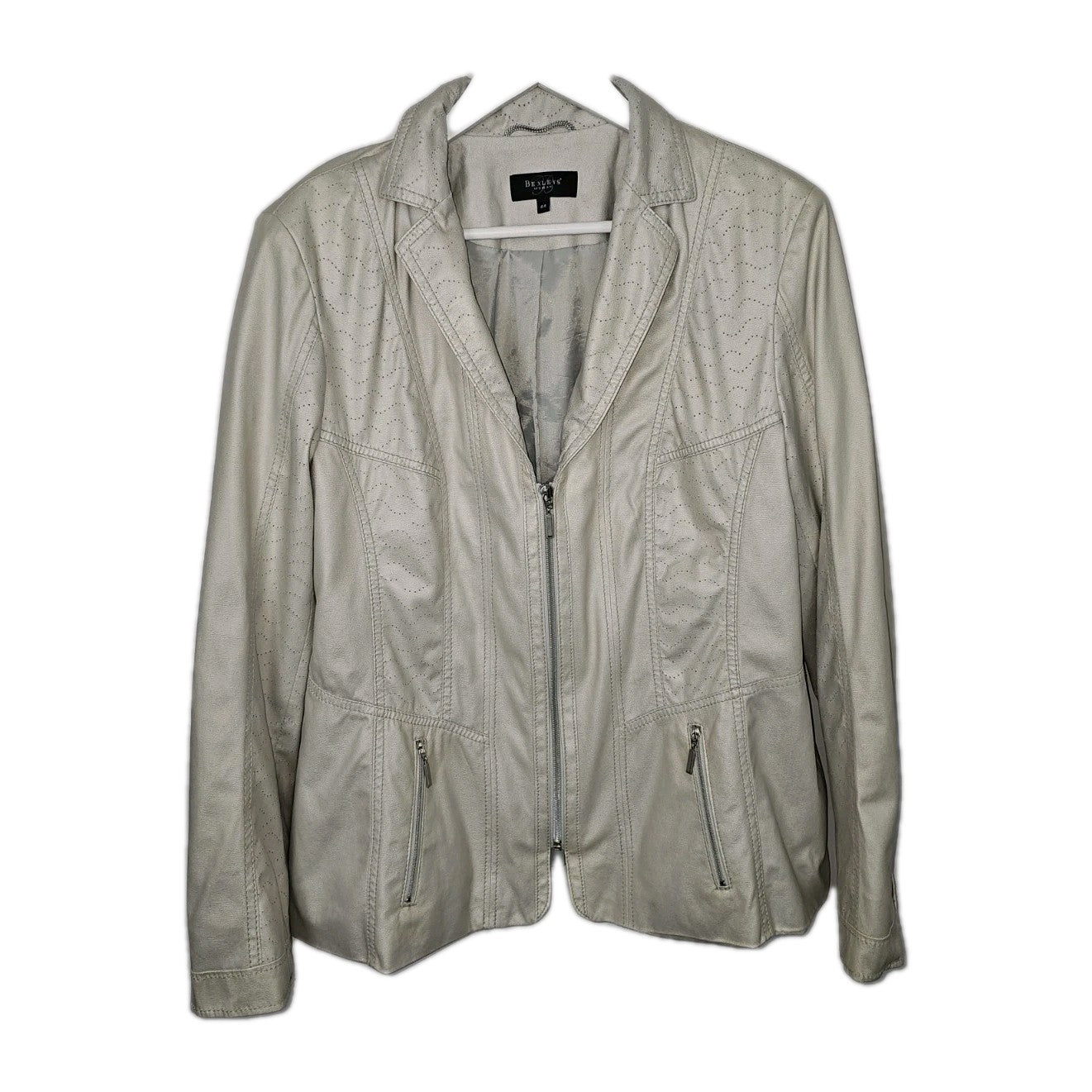EK8740 Damen Blazer Jacke von Bexleys,  Beige, Gr. 440