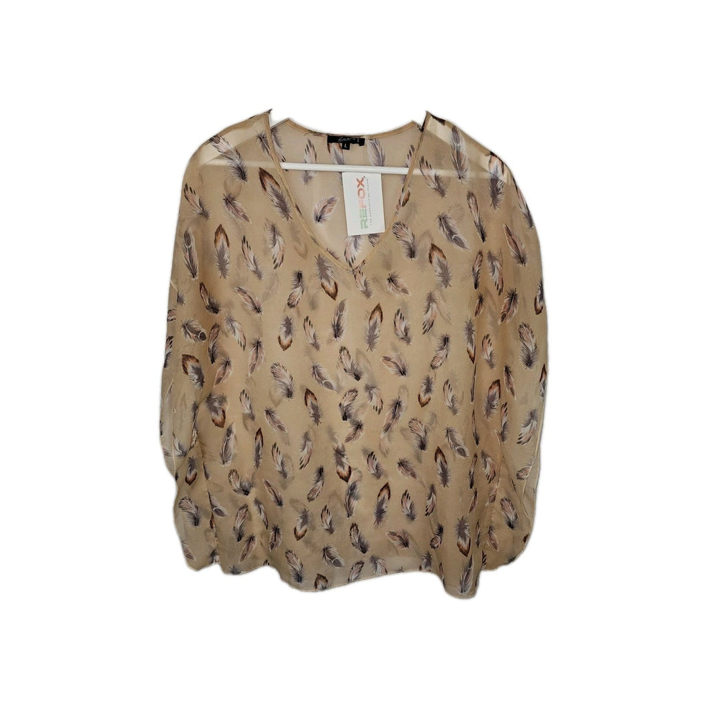 EK9457 Damen T-Shirt Forever Gr.L Beige0