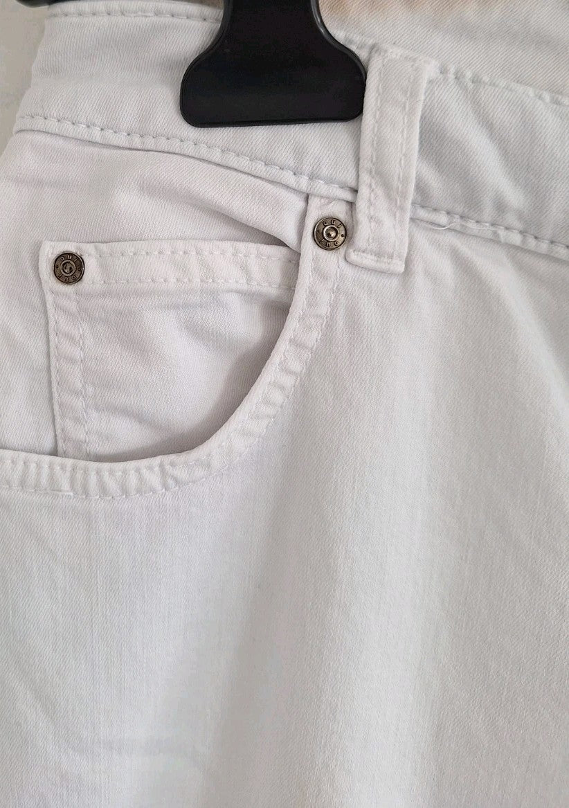 EK8695 Damen Hose von Qui Sienna Jeggings Weiß, Gr.342