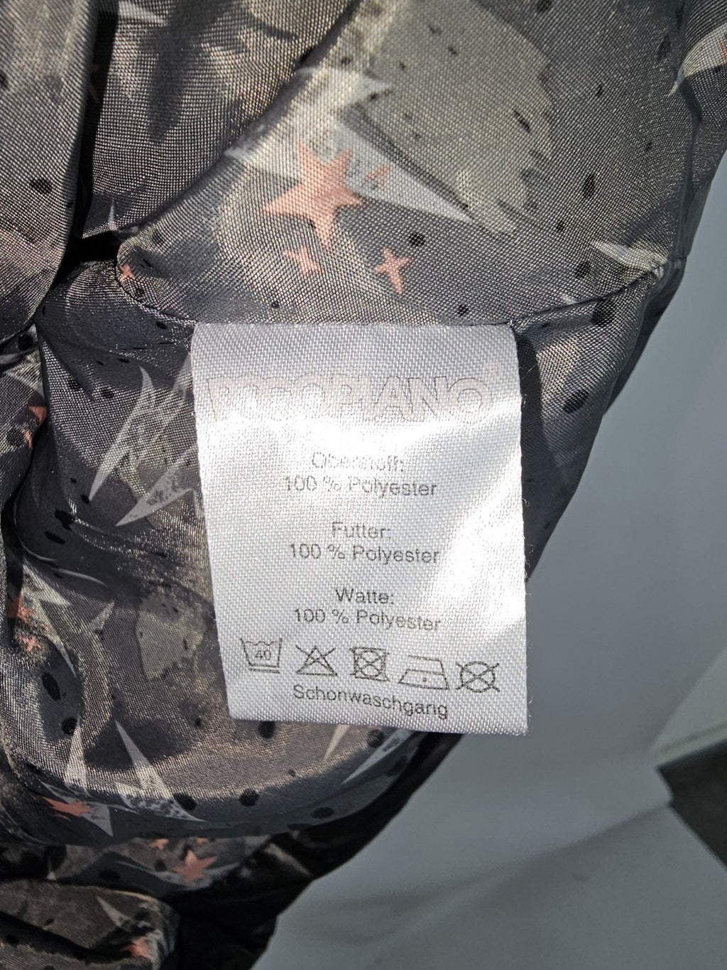 EK8214 Mädcjen Weste von Pooopiano, Schwarz, Gr. 1523