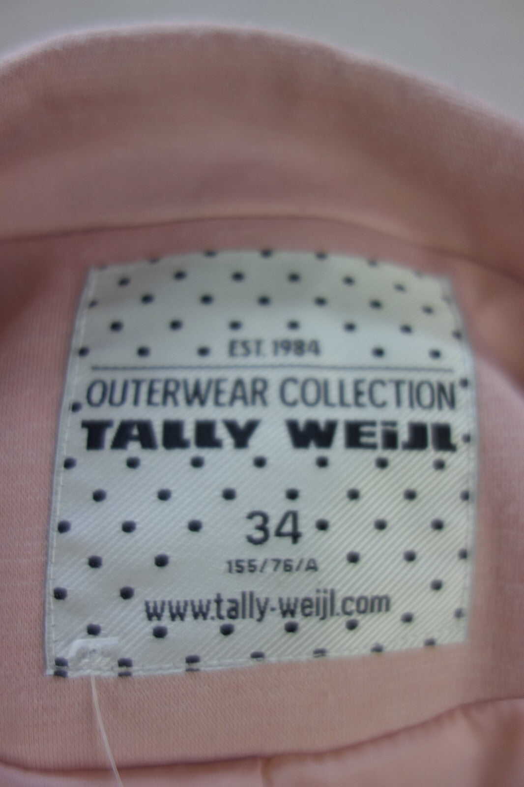 EK2928 Damen Blazer von Tally Weijl, Rosa, Gr.344
