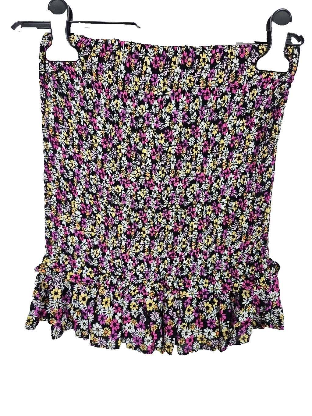 EK8269 Damen Rock Kurz FB Sister Gr.s Verschiedene Rosa Töne Blumenmuster1