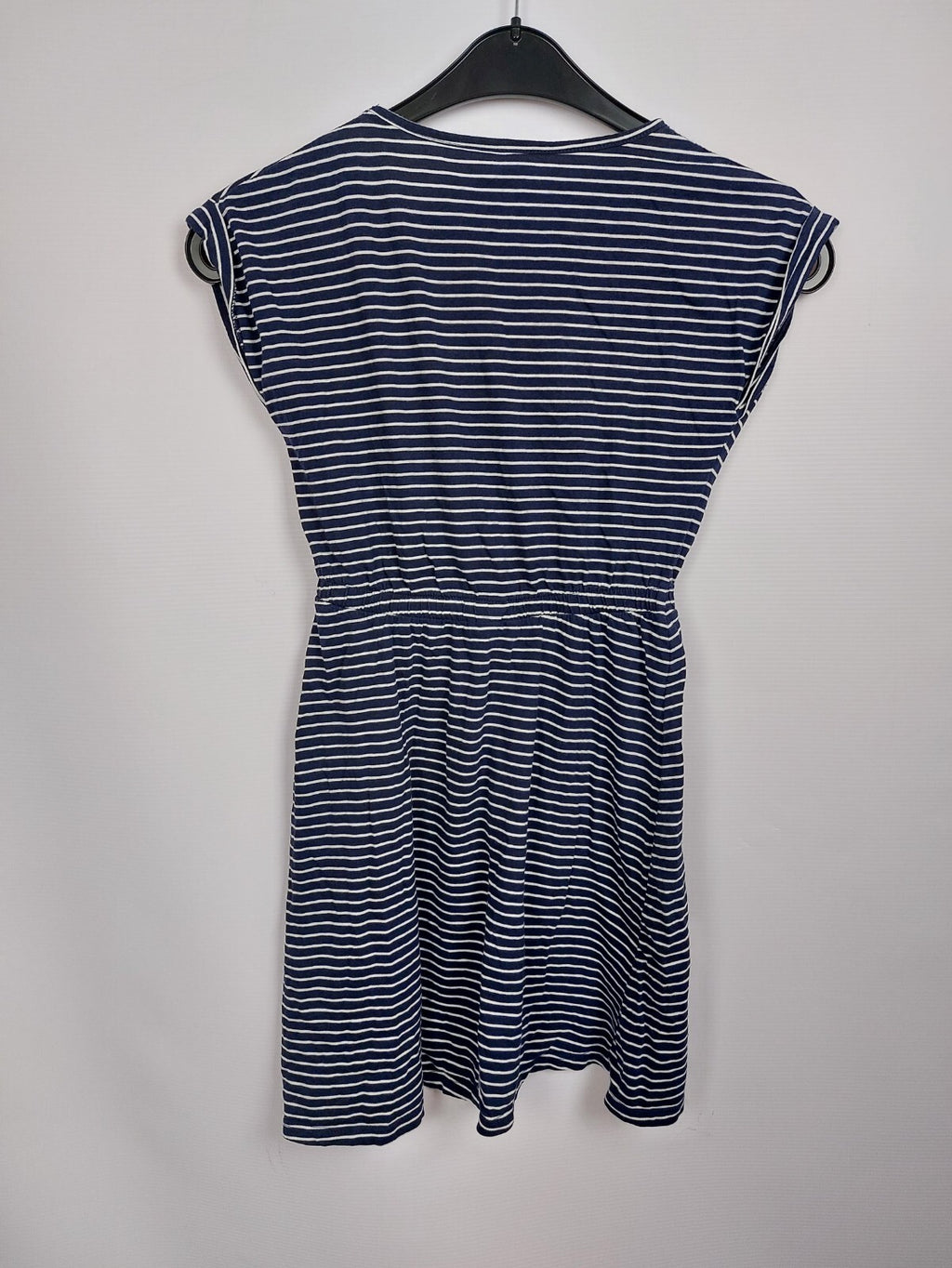 EK4552 Mädchen Kleid von Yigga, blau-weiß, Gr.146/1525