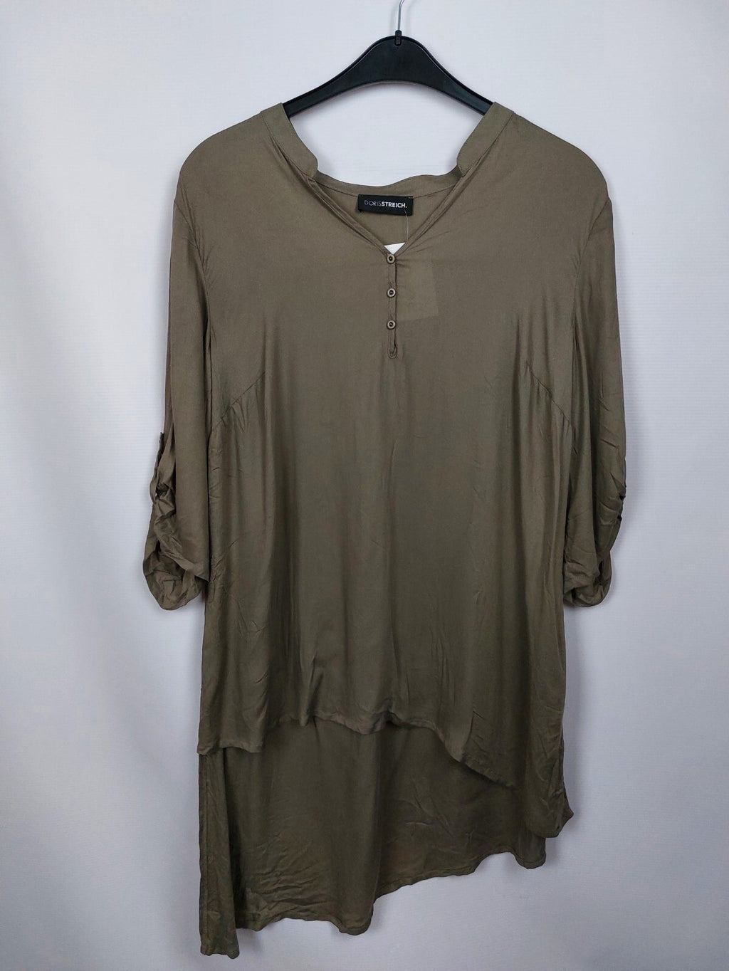 EK4345 Damen Bluse von Doris Streich, braun, Gr.440