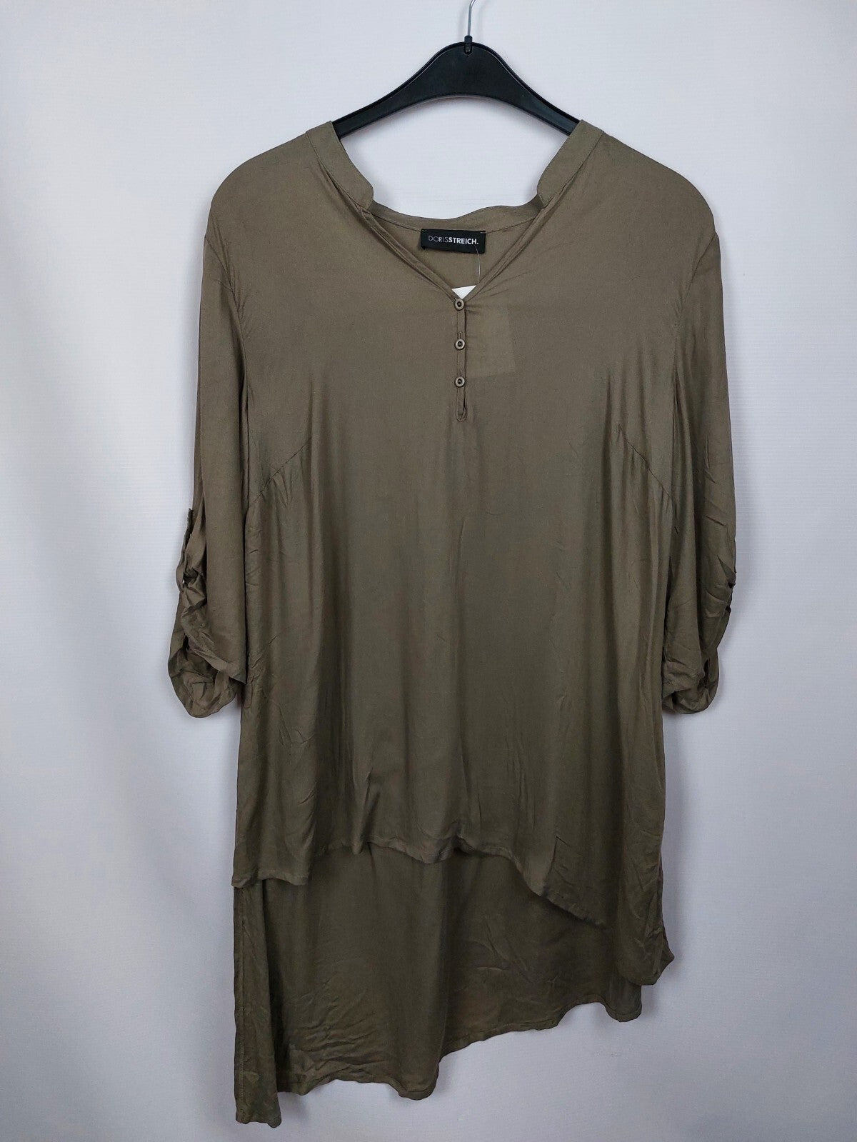 EK4345 Damen Bluse von Doris Streich, braun, Gr.440