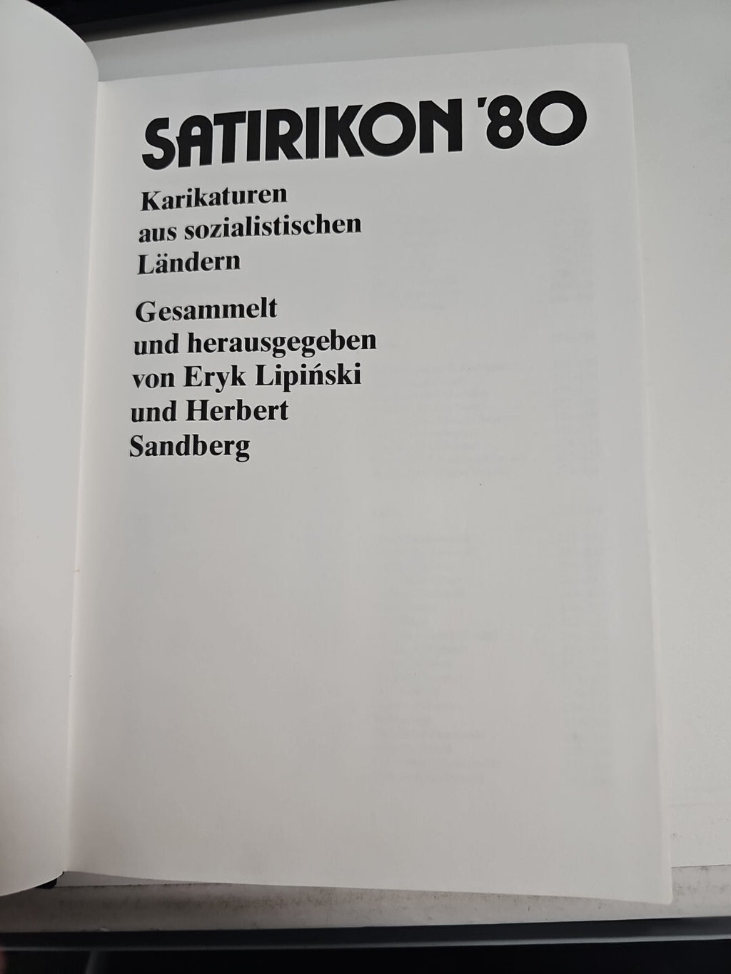 EB1525 Satirikon 80 - Karikaturen aus sozialistischen Ländern1