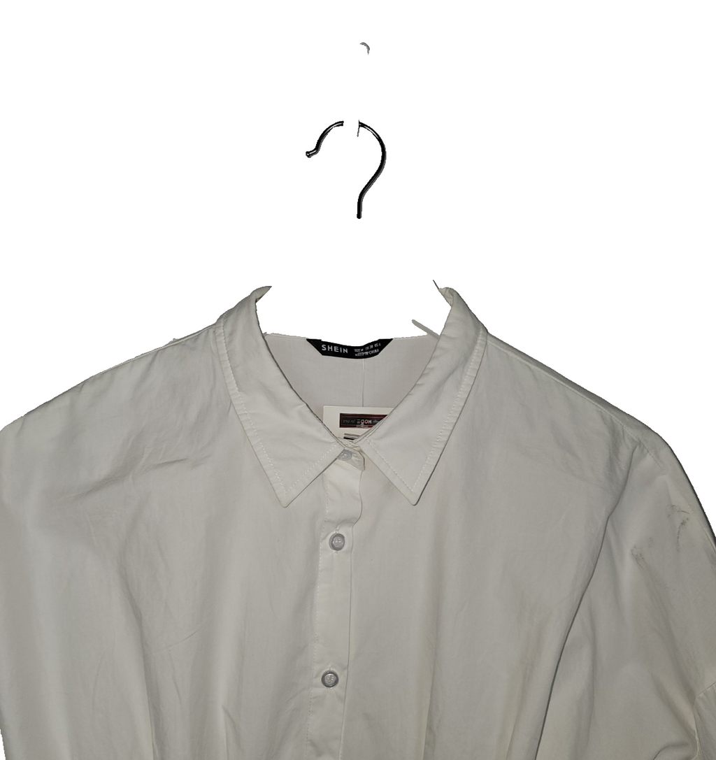 EK7583 Damen Bluse von SheIn, weiß, Gr.M1