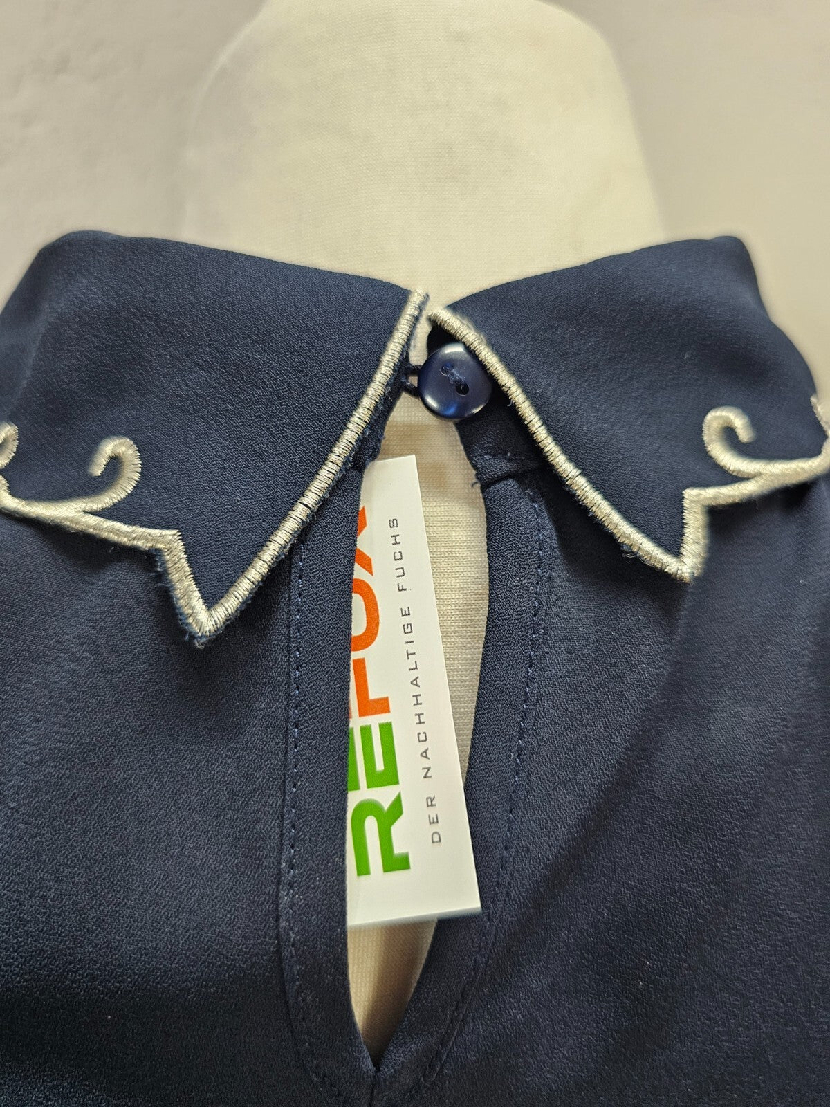 EK6284 Damen Bluse von Mint&Berry, blau, Gr.384